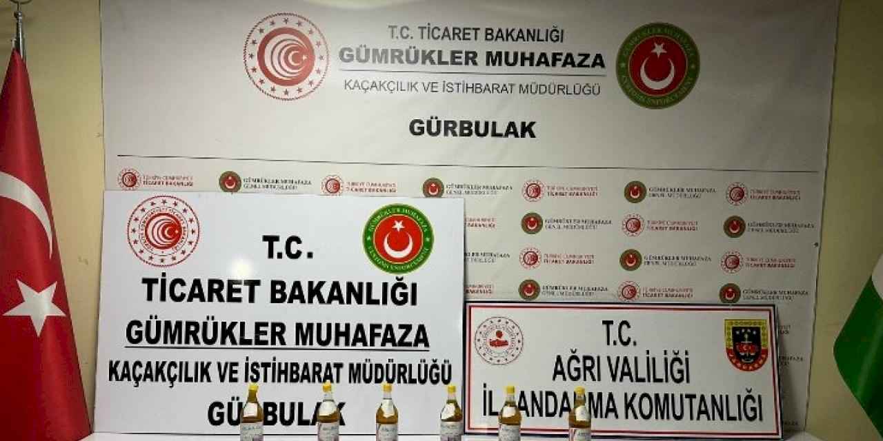 Yağ şişeleri içerisinde uyuşturucu yakalandı