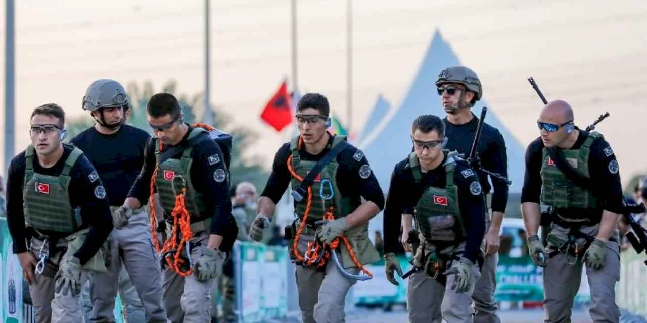 Türk Özel Harekat Polisi yine gururlandırdı