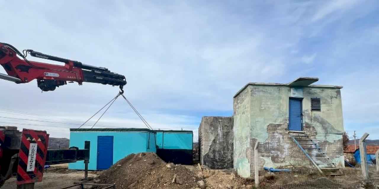 Manisa'da Rahmanlar Mahallesine yeni içme suyu deposu