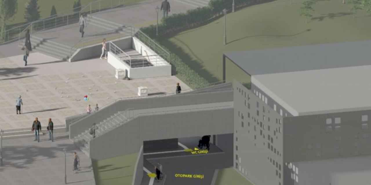 Gebze kent meydanındaki çalışmanın startı verildi