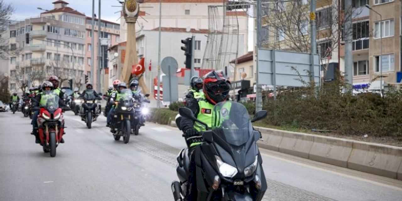 Şeyh Edebali diyarından Ertuğrulgazi diyarına konvoy