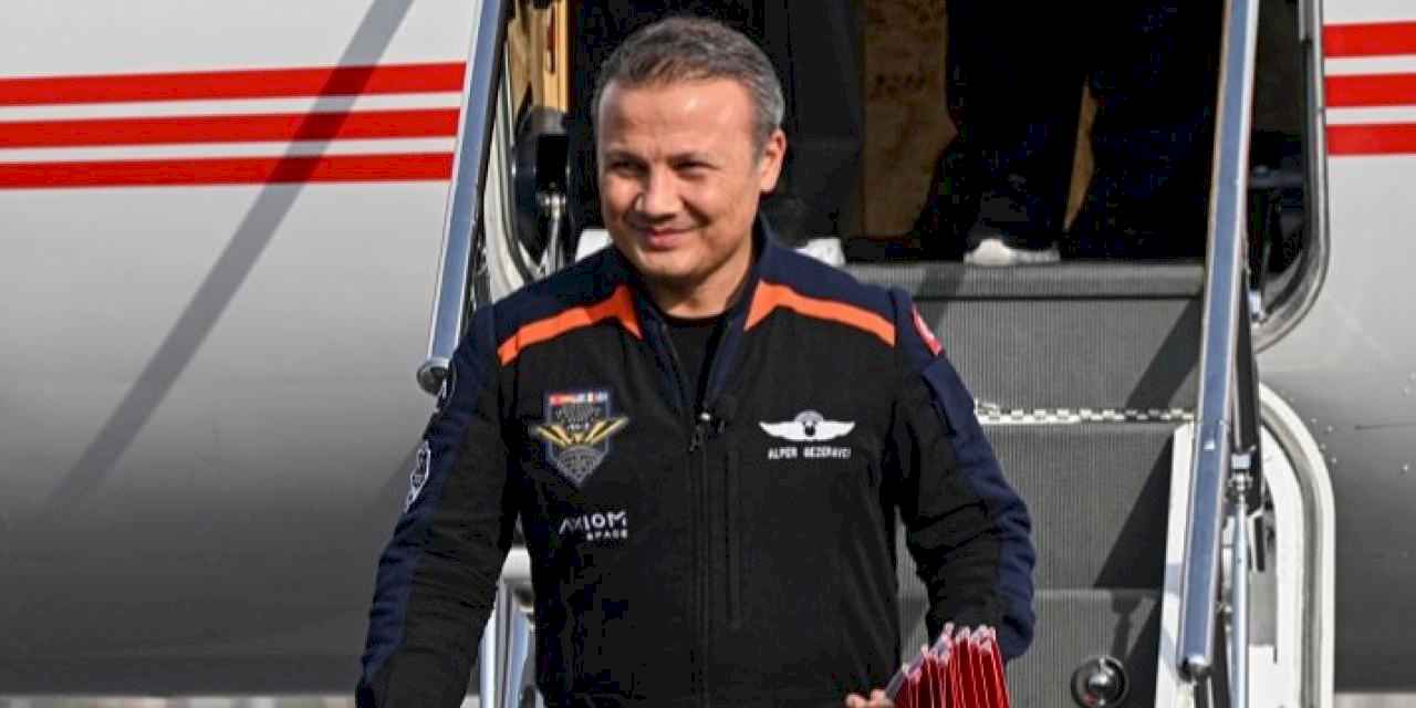 Türkiye'nin ilk astronotu yurda döndü