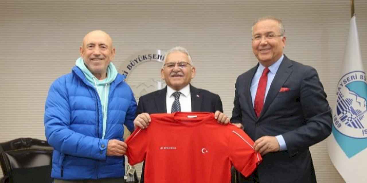 Tenis Federasyonu'ndan Kayseri'ye ziyaret
