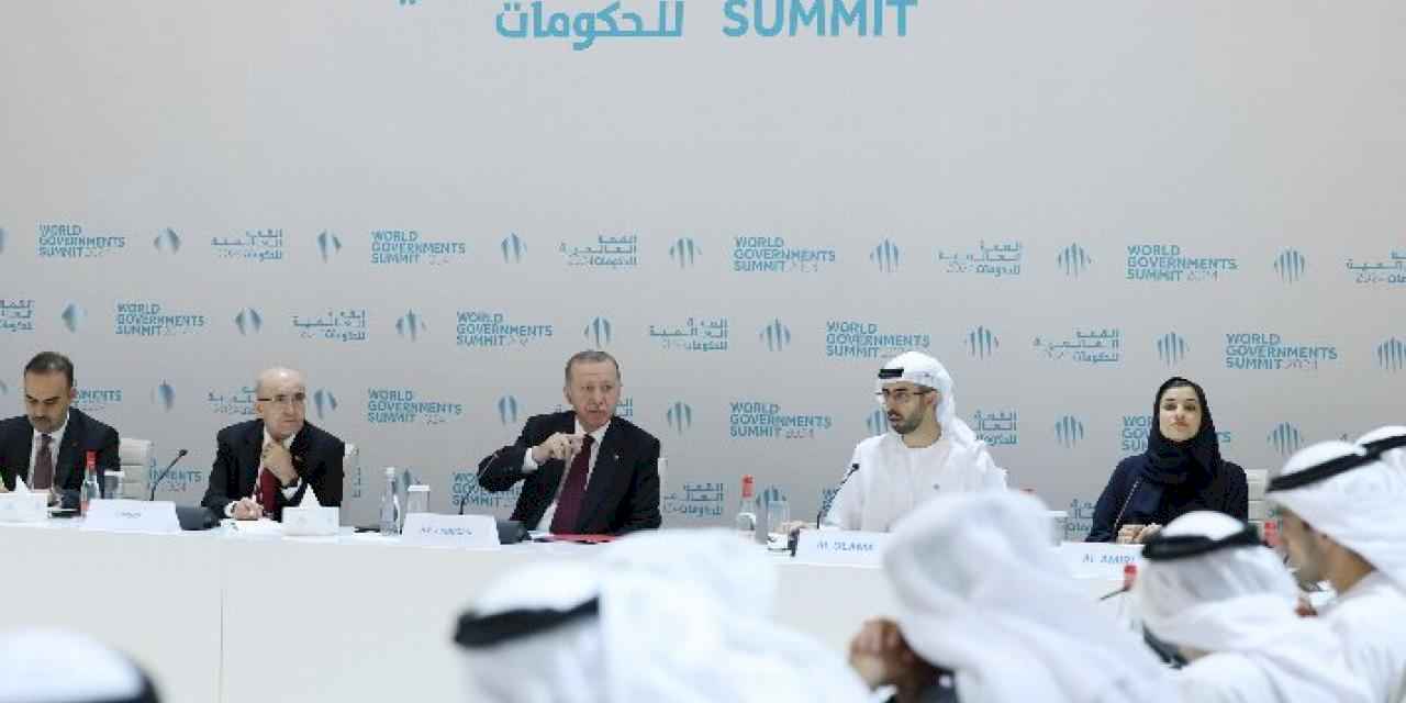 Cumhurbaşkanı Erdoğan: BAE ile 50 milyar dolar ticaret hacmi hedefliyoruz