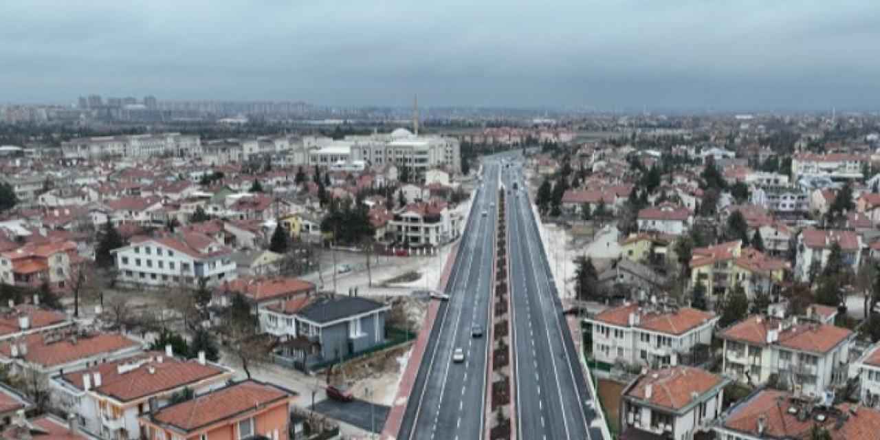 Konya'da Necmettin Erbakan Caddesi’nin bir etabı daha hizmete alındı