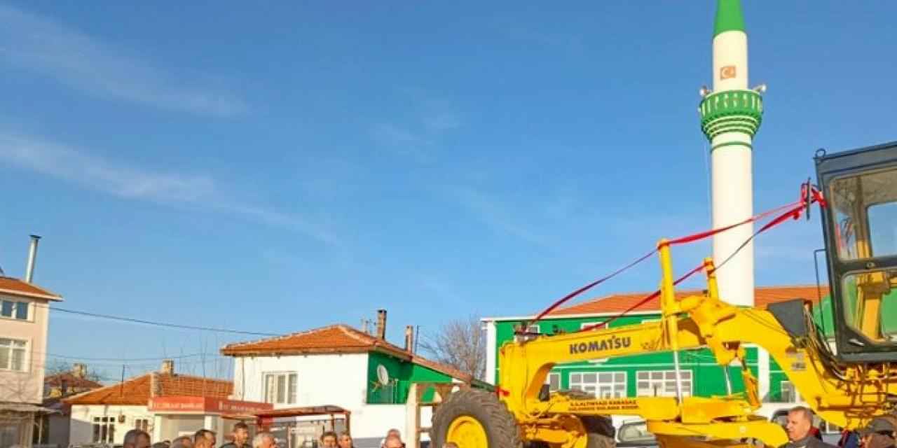 Altınyazı Karasaz Kooperatifi yeni iş makinesine kavuştu