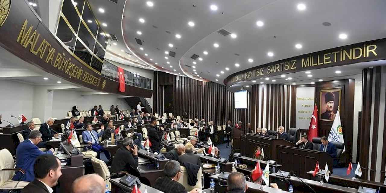 Malatya Büyükşehir Belediye Meclisi toplantı