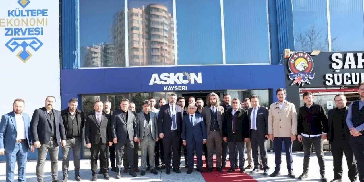 Başkan Büyükkılıç ASKON'un misafiri oldu