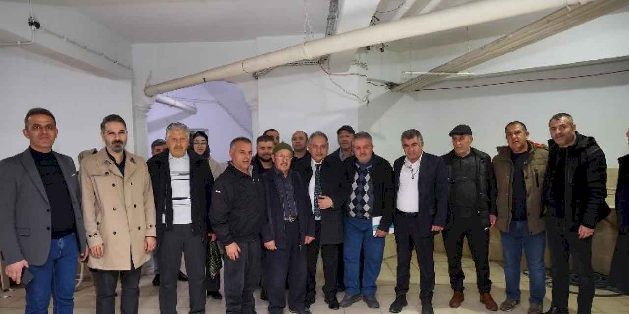 Talas Belediye Başkanı Yalçın'dan yoğun çalışma