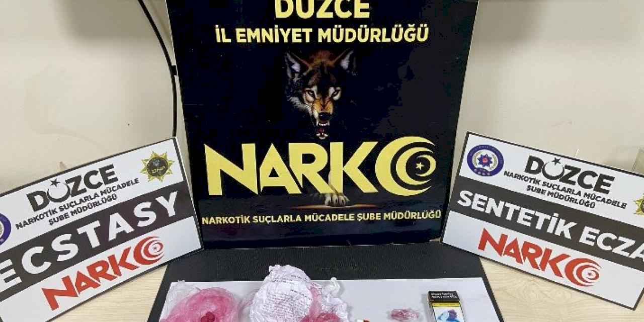 Düzce'de uyuşturucu operasyonu: 3 kişi tutuklandı