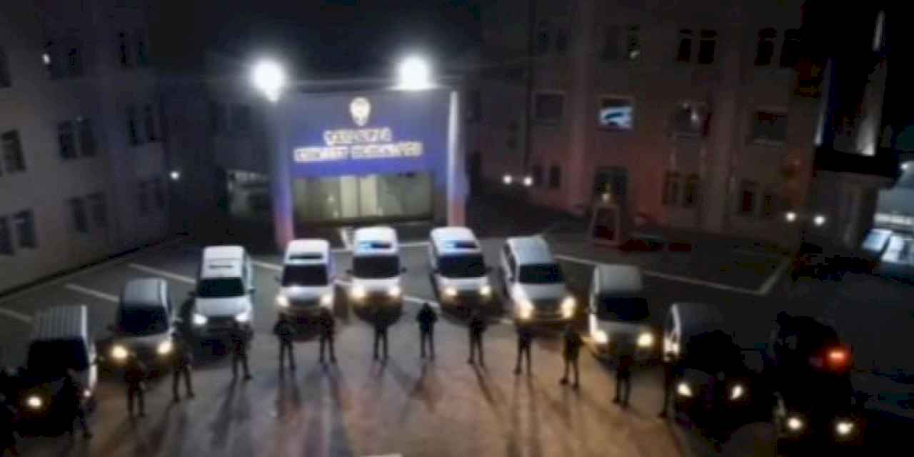 16 ilde eş zamanlı BOZDOĞAN-2 operasyonu