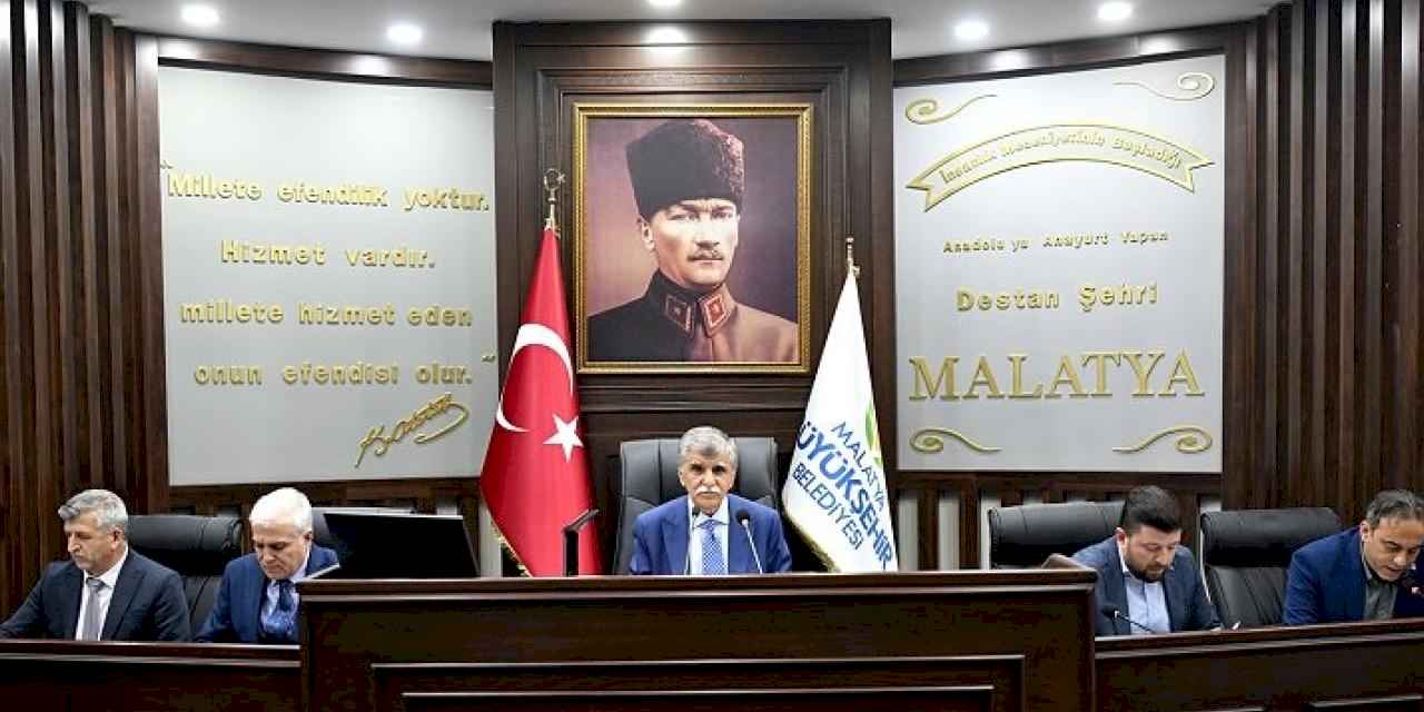 Malatya Büyükşehir Belediye Meclisi toplandı