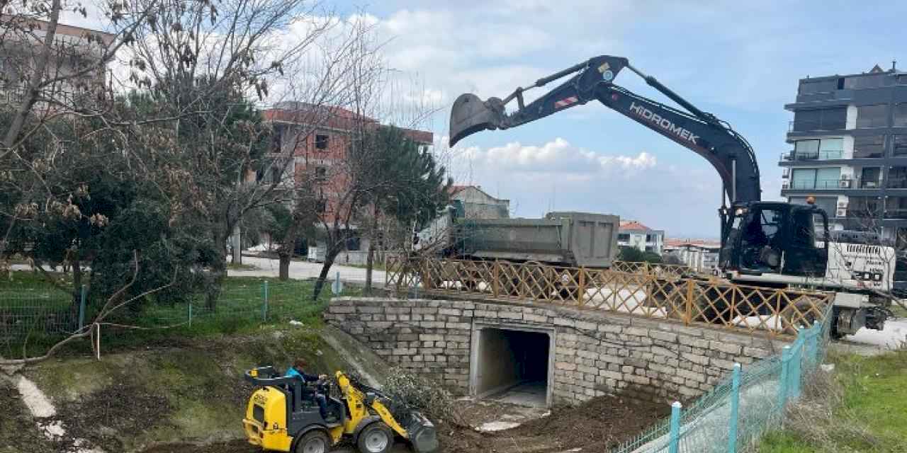 MASKİ’den Ergenekon Mahallesinde dere ve menfez temizliği