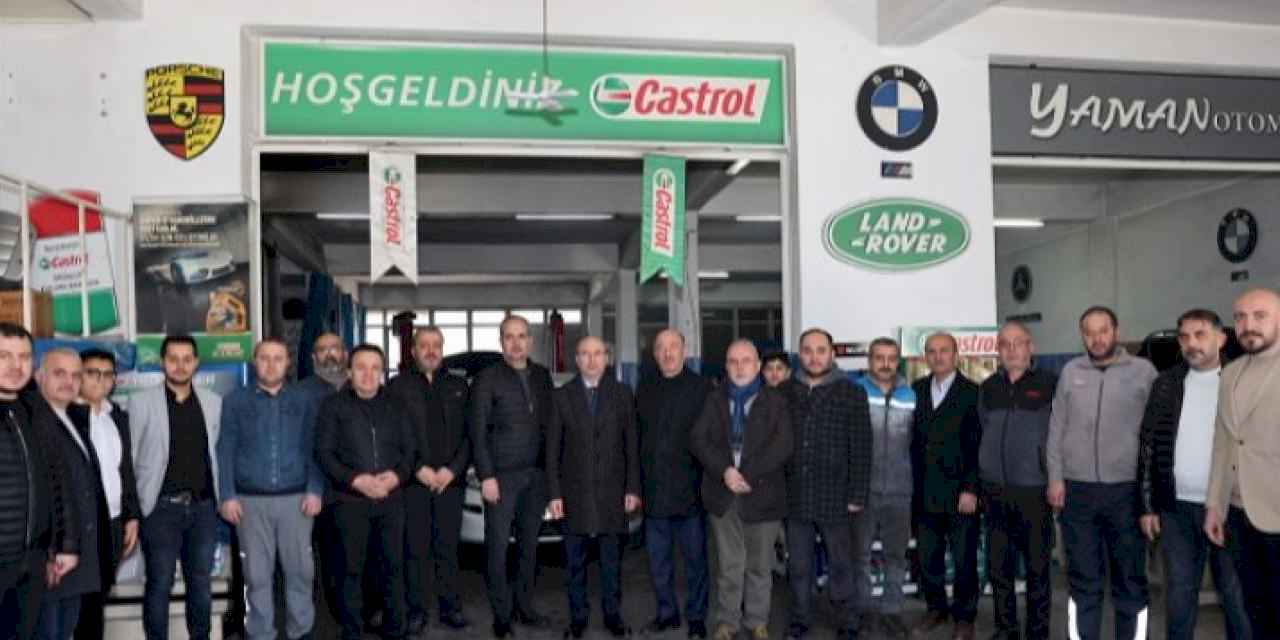 Başkan Pekyatırmacı’dan eski sanayi esnafına ziyaret