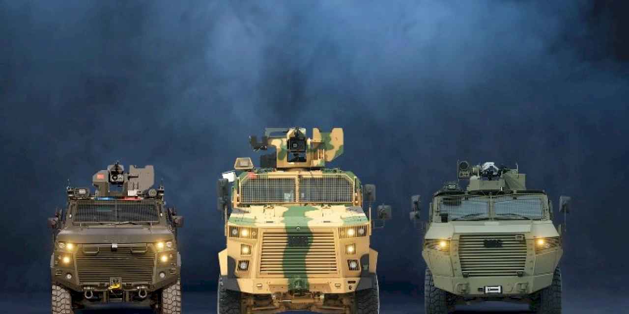 Askeri kara araçları ihracatın zirvesinde