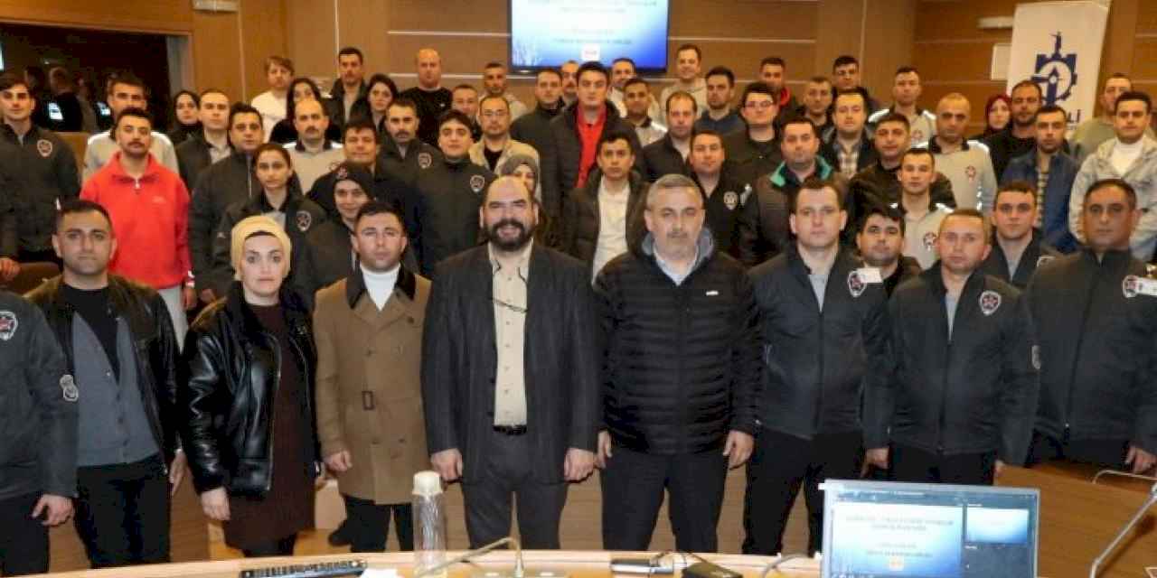 Kocaeli Büyükşehir'de güvenlik personeline oryantasyon