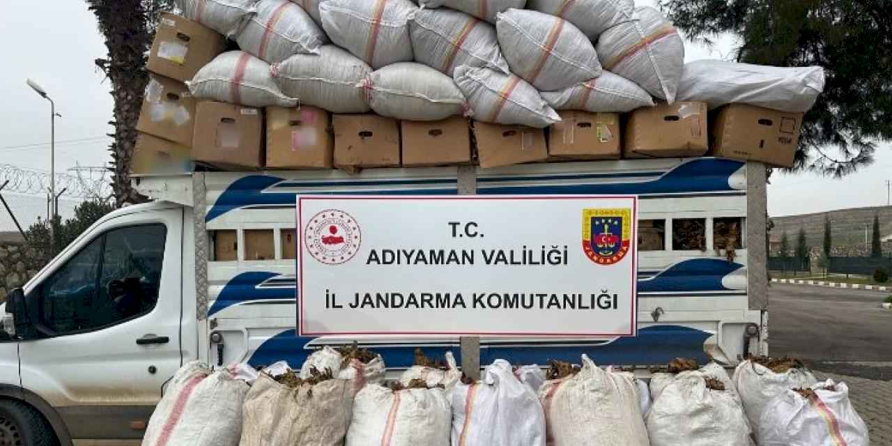 Adıyaman'da kaçakçılığa geçit yok!