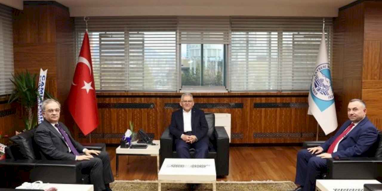 Başkan Büyükkılıç’a TBB Genel Sekreteri Baraçlı’dan ziyaret