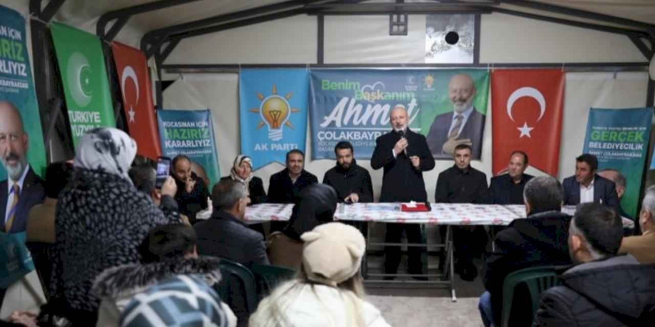 Başkan Çolakbayrakdar, “Projelerimizle yeni bir şehir kuruyoruz”