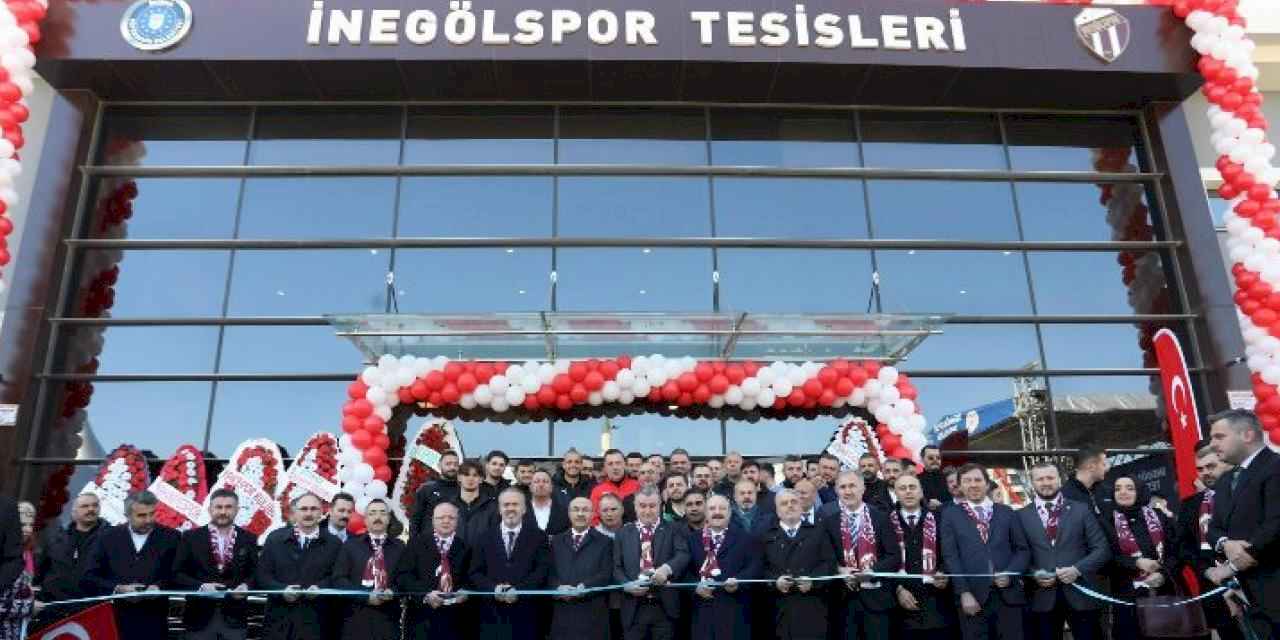 İnegölspor’a modern tesis