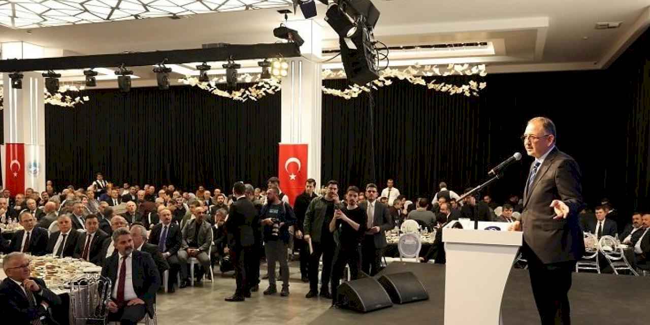 Kayseri protokolü iş insanlarıyla buluştu