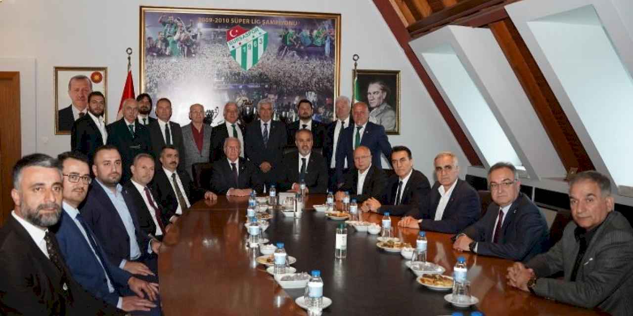 AK Parti’den Bursaspor’a ziyaret