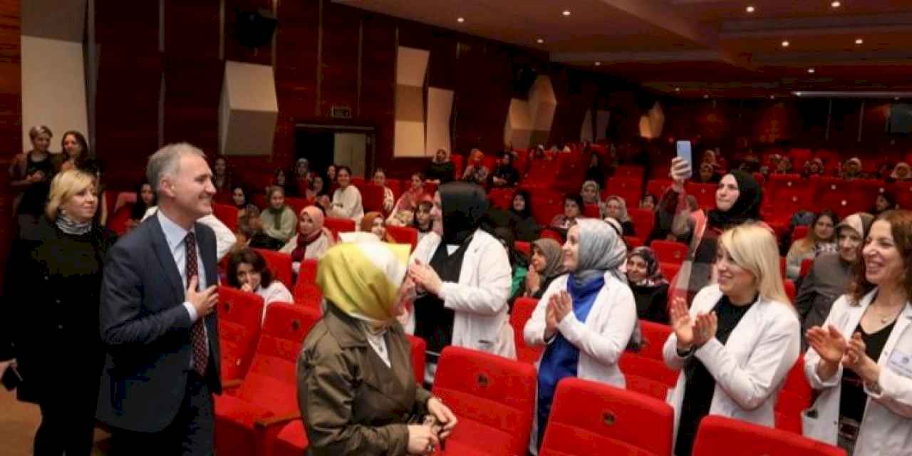 Başkan Taban İNESMEK kursiyerleriyle buluştu