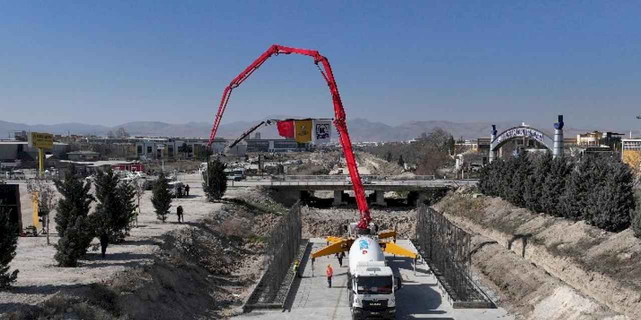 Başkan Altay Keçili Kanalı Islah Çalışması’nın temelini attı