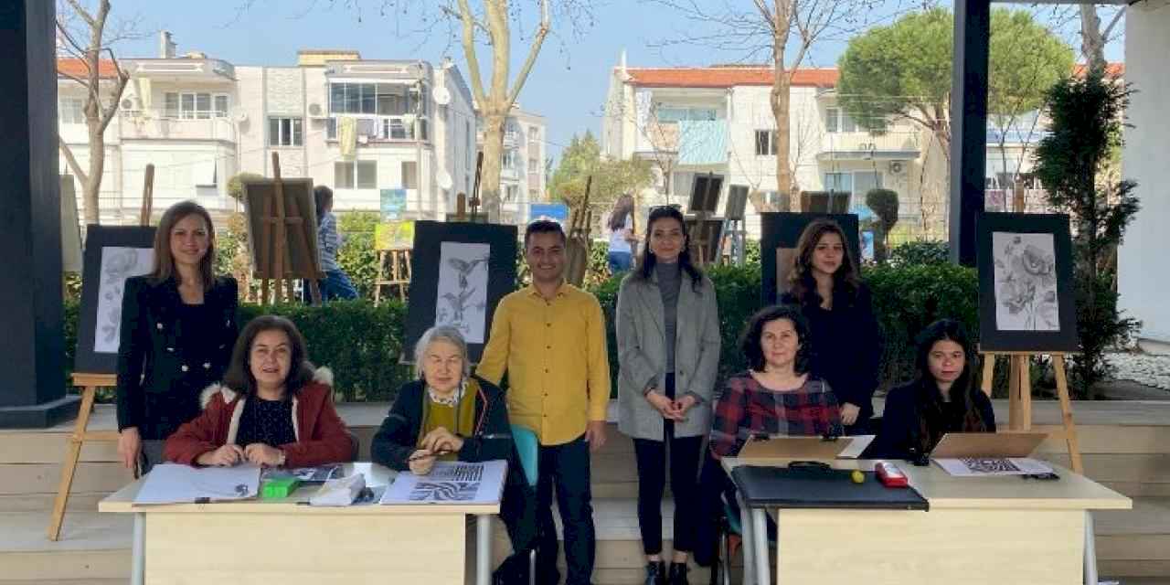 Manisa'da Ressamlar Günü'ne özel çalışma