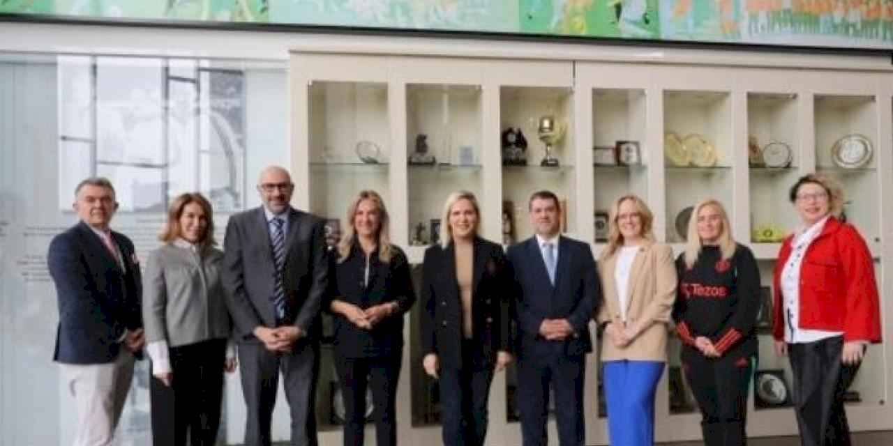 Birleşik Krallık Delegasyonu'ndan, Şafak Müderrisgil'e Ziyaret