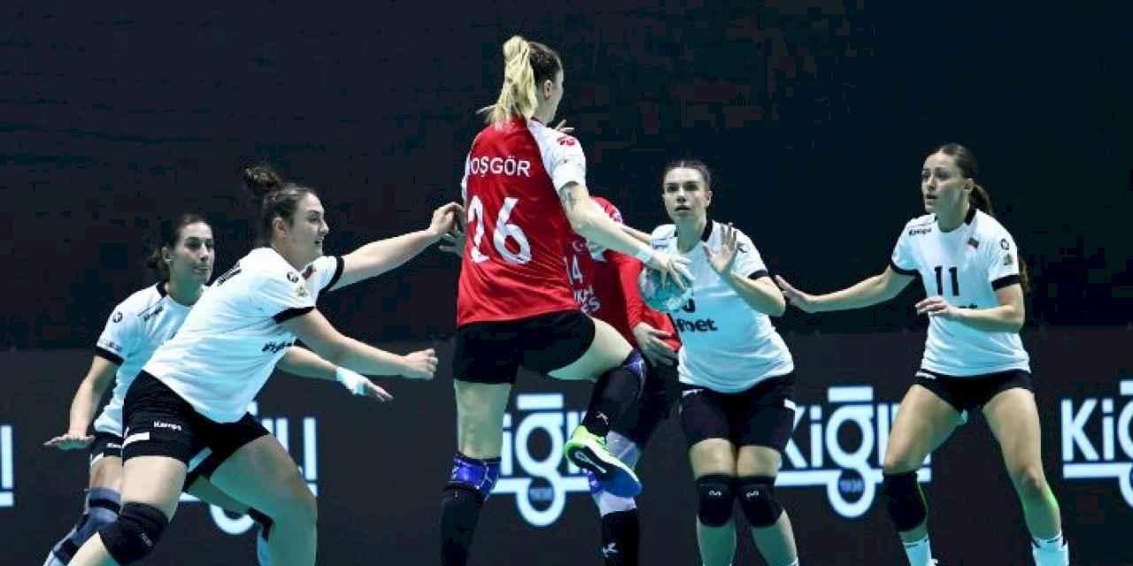 A Milli Kadınlar Bulgaristan'ı mağlup etti