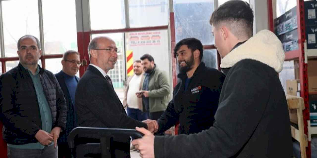 Başkan Pekyatırmacı ziyaretlerini sürdürüyor