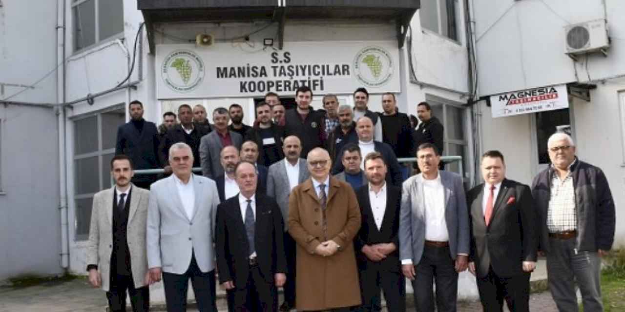 Başkan Ergün’den Kamyoncular Kooperatifine müjde