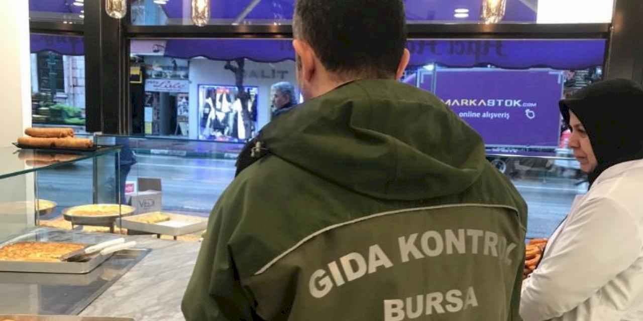 Bursa'da gıda denetimleri Ramazan'da da hız kesmeyecek