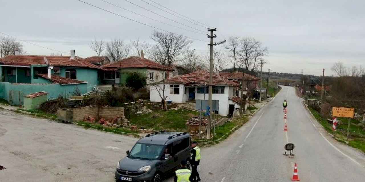 Jandarmadan drone kameralı trafik denetimi