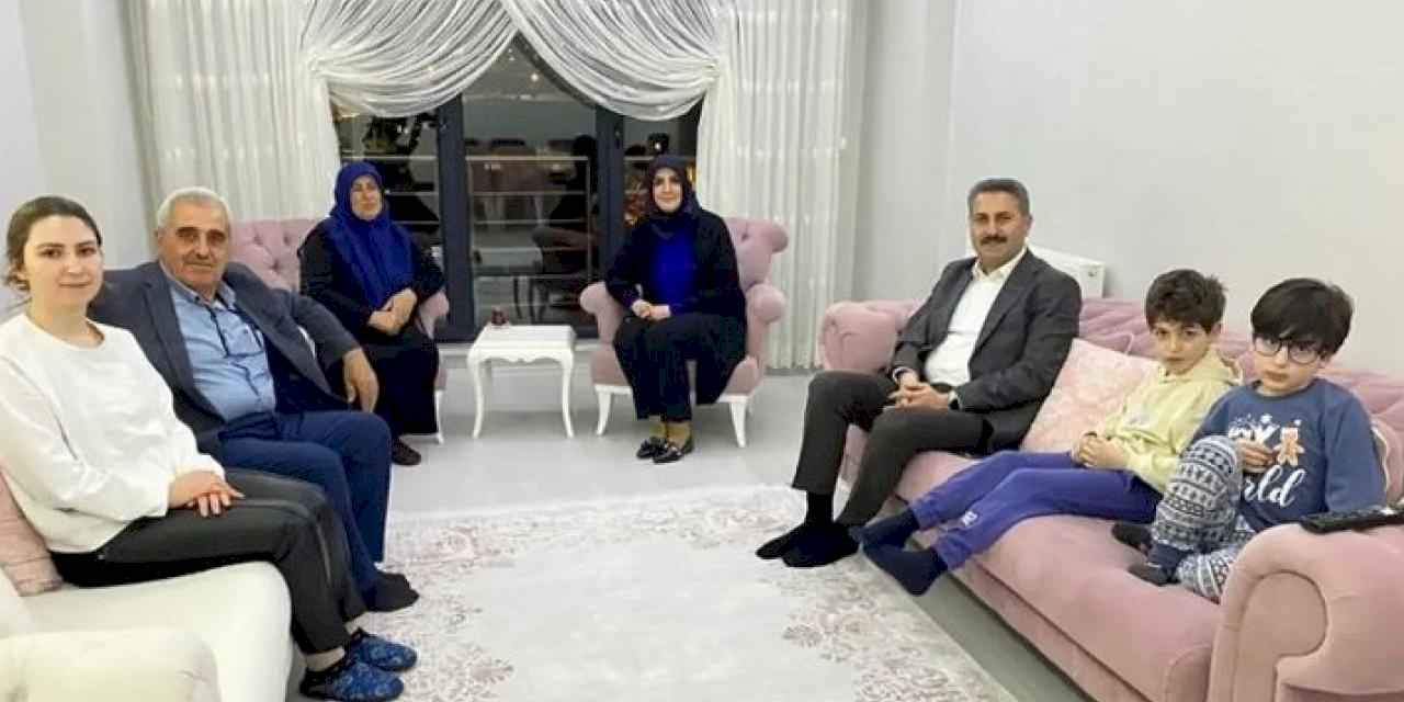 Başkan Eroğlu, Ramazan'ın İlk iftarını şehit ailesiyle birlikte açtı