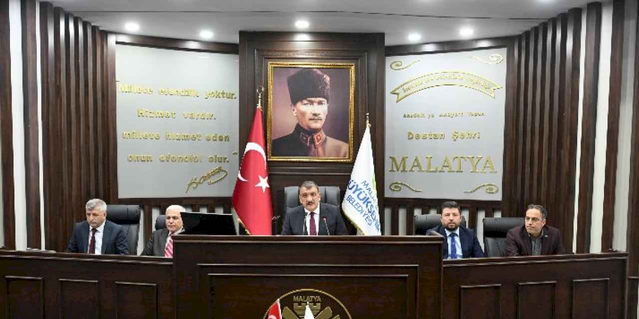 Malatya Büyükşehir Belediye Meclisi Mart Ayı Toplantısı yapıldı