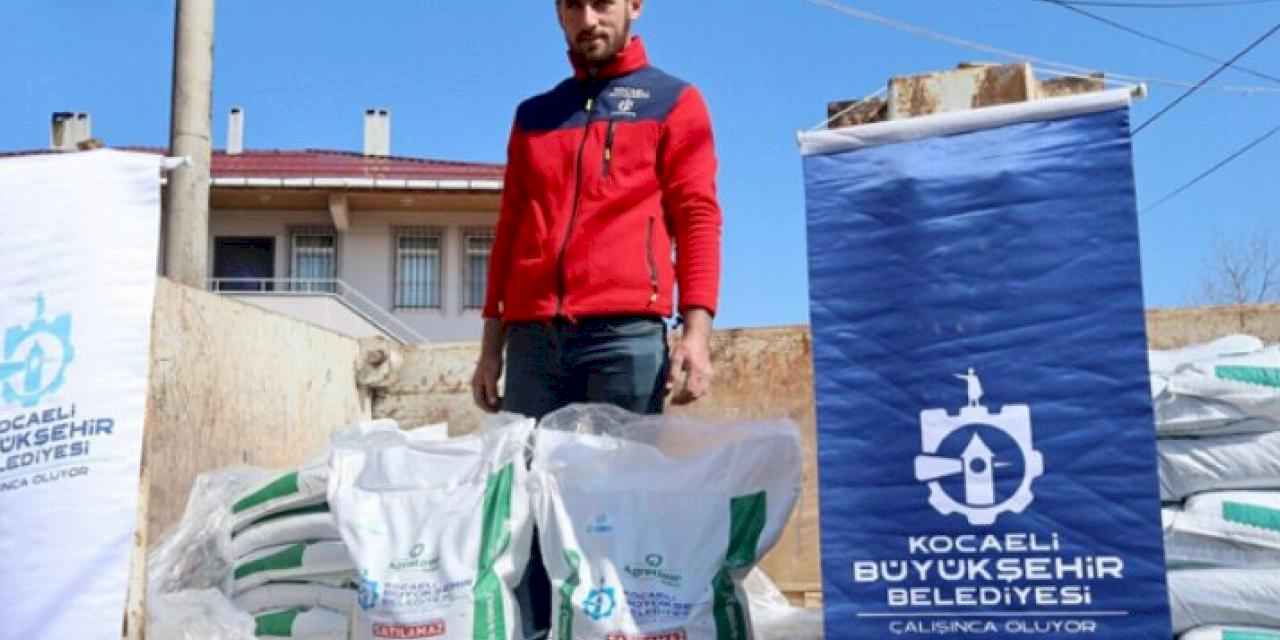 Kocaeli'den çiftçilere yüzde 50 hibeli gübre desteği