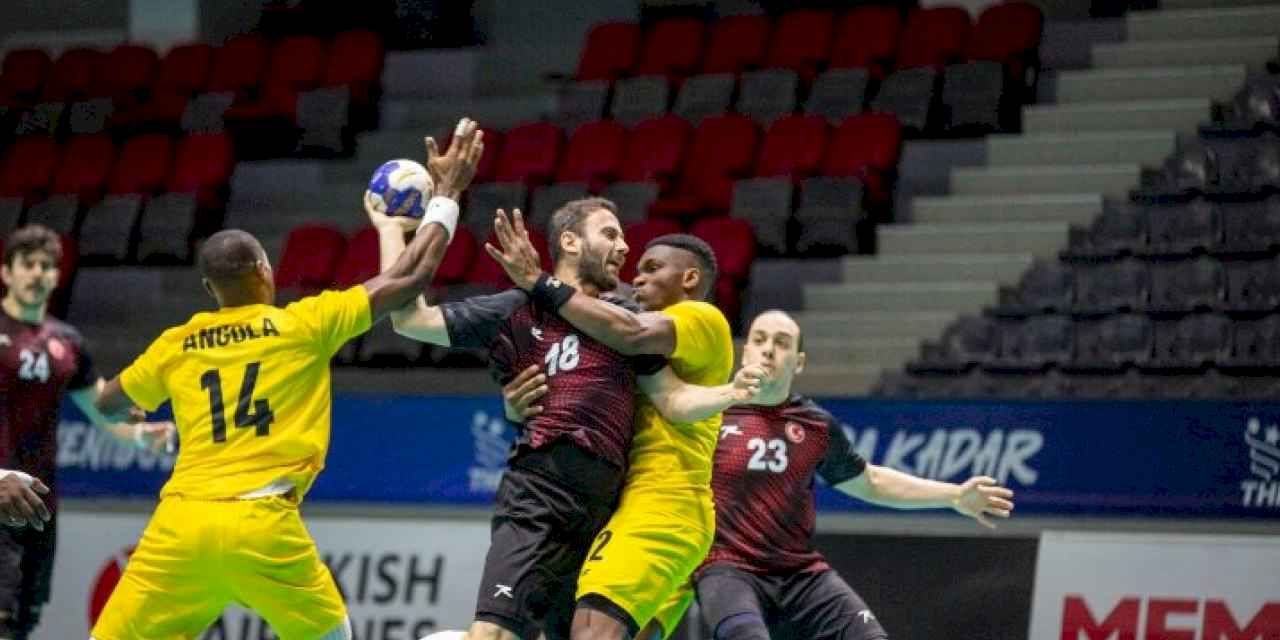 A Milli Erkek Takımı, Angola'yı 43-22 mağlup etti