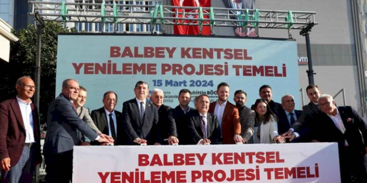 Antalya Balbey yenileniyor
