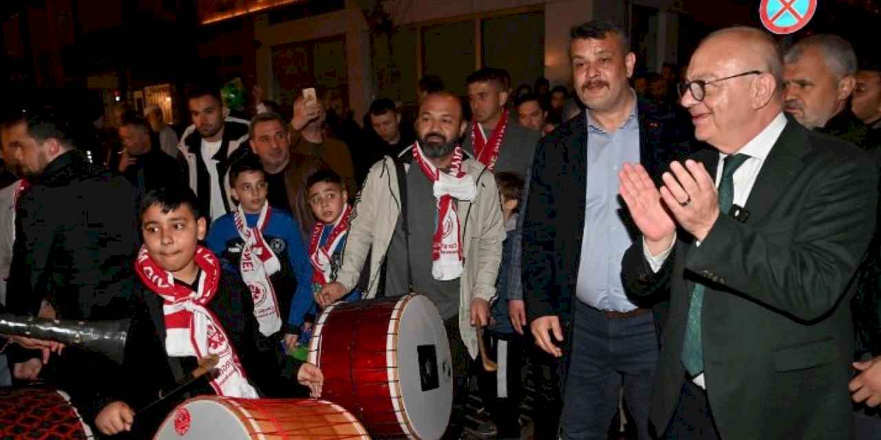 Akgün Mahallesi'nde Cengiz Ergün coşkusu