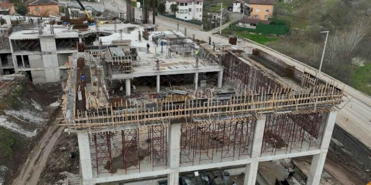 Kocaeli'de Başiskele Termal Tesis yükseliyor