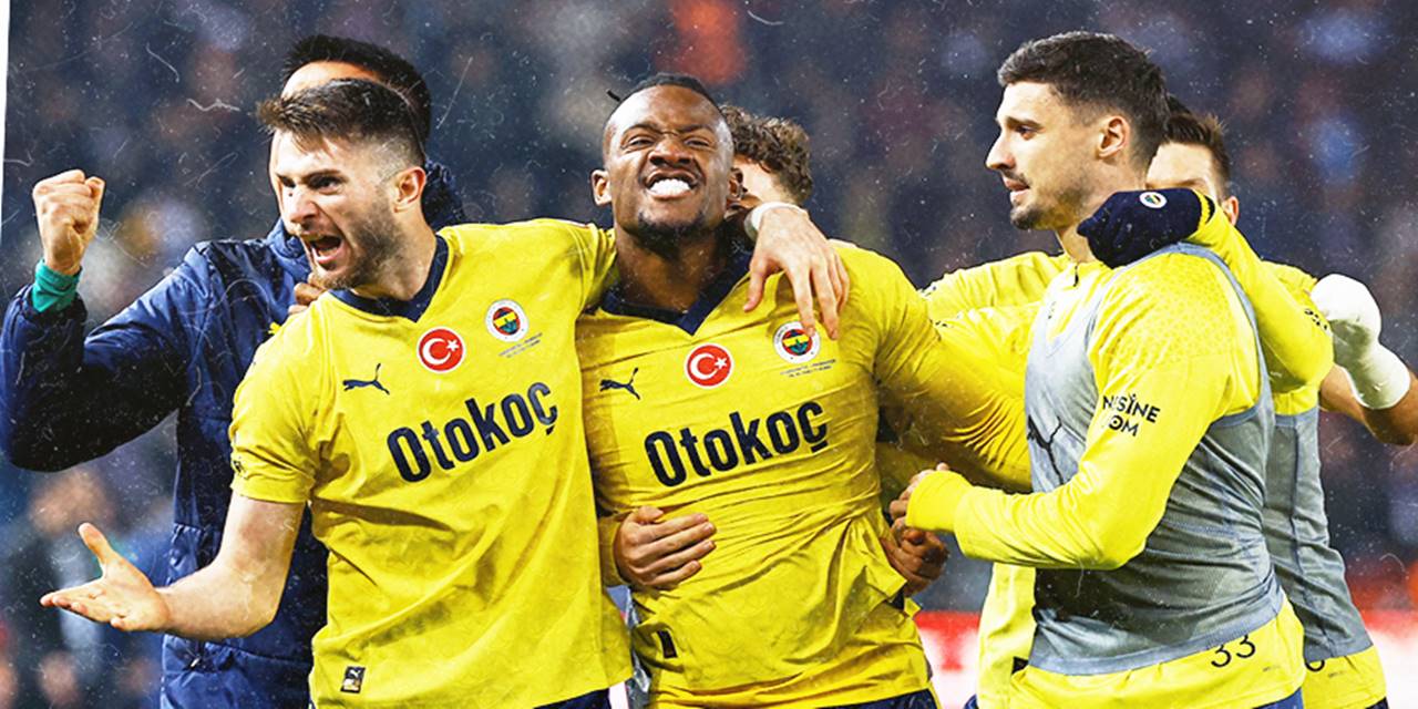 Trabzonspor 2-3 Fenerbahçe (Maç Sonucu) Fener hata yapmadı, 3 puanı aldı!
