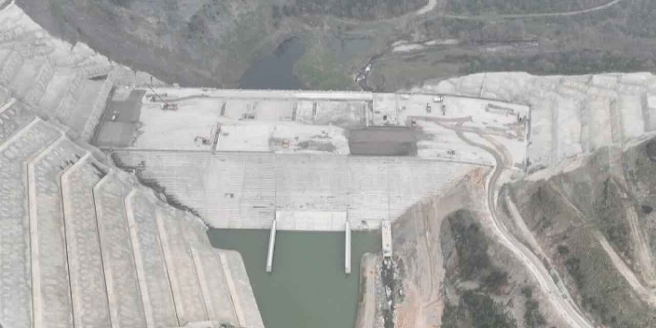 Bursa Karacabey Gölecik Barajı'nın yüzde 89'u tamamlandı