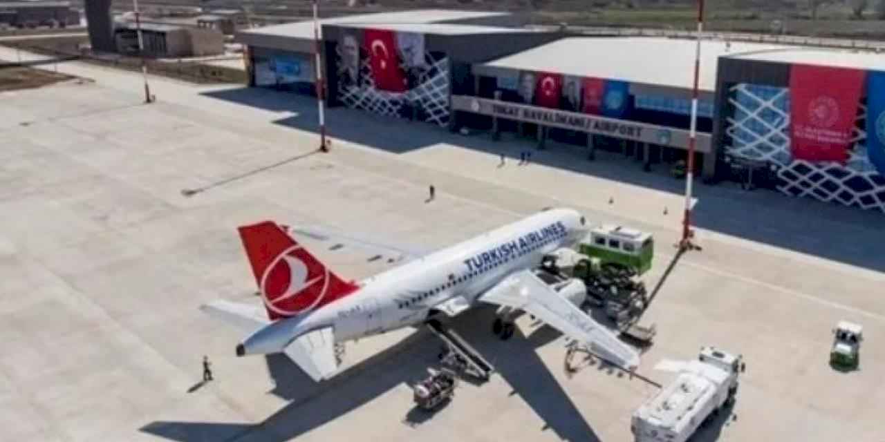Tokat Havalimanı'nda Şubat ayında yolcu artışı
