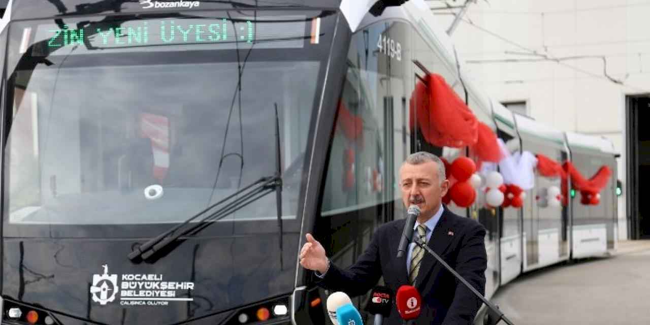 Kocaeli'de tramvay kapasitesi iki katına çıkacak