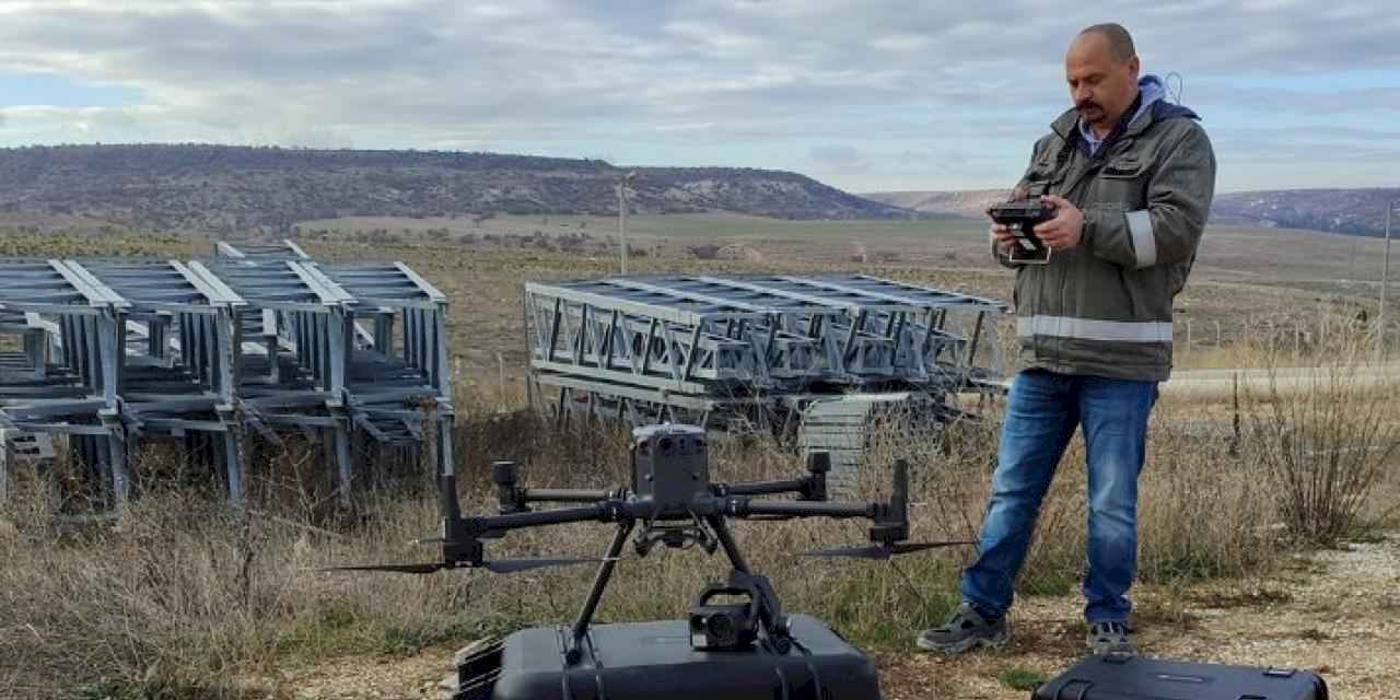 OEDAŞ haritalamada drona geçti