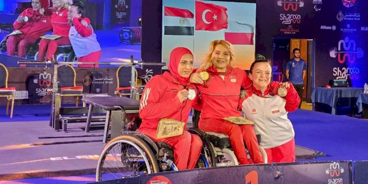 Para Halterci Nazmiye Muratlı için tebrik mesajı