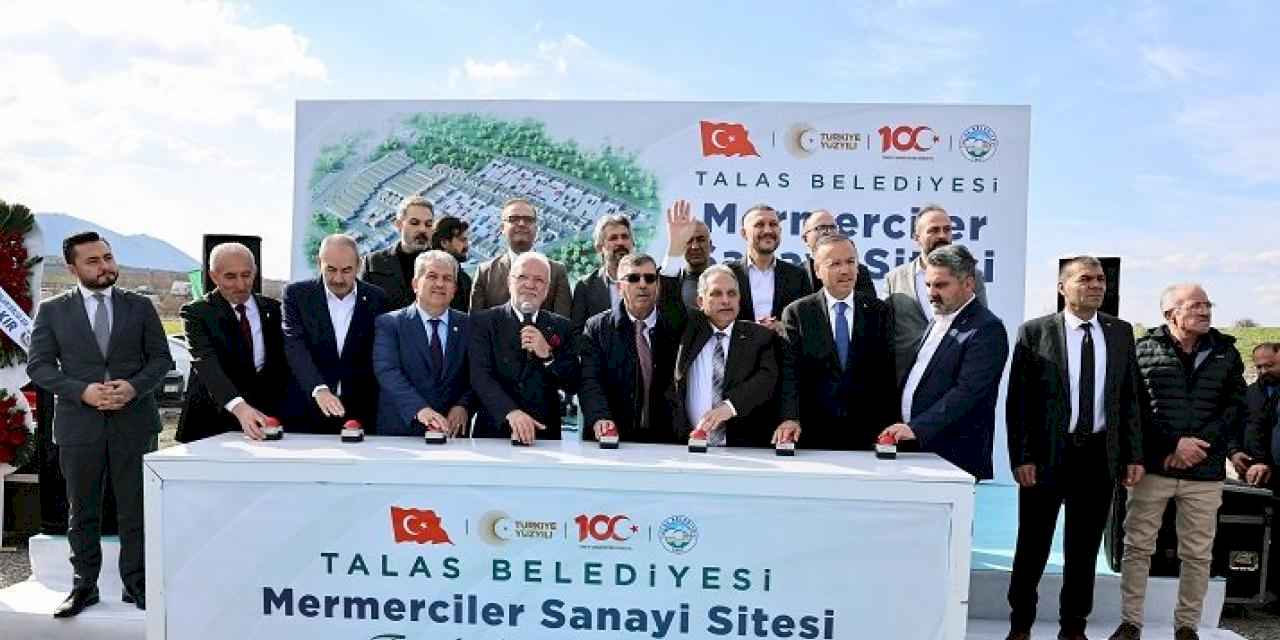 Talas Belediyesi’nden mermercilere özel site