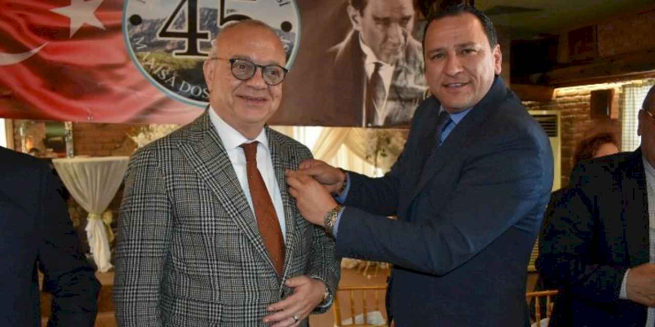 Manisa Dostlar Meclisinin konuğu Başkan Cengiz Ergün